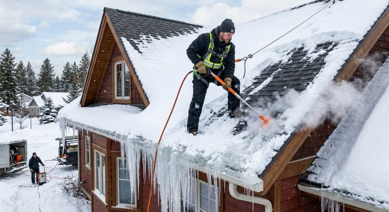 Ice Dam Repair in Edmond, OK