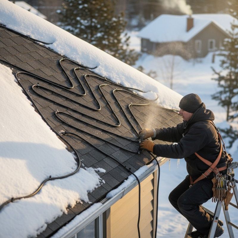 Heat Tape Installation in Kitsap County, WA