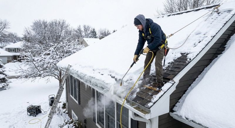 Ice Dam Removal in Kent, WA