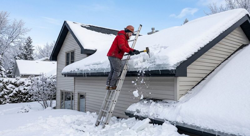 Ice Dam Removal in Columbia, MO