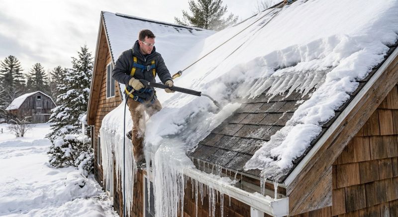 Ice Dam Removal in Renton, WA