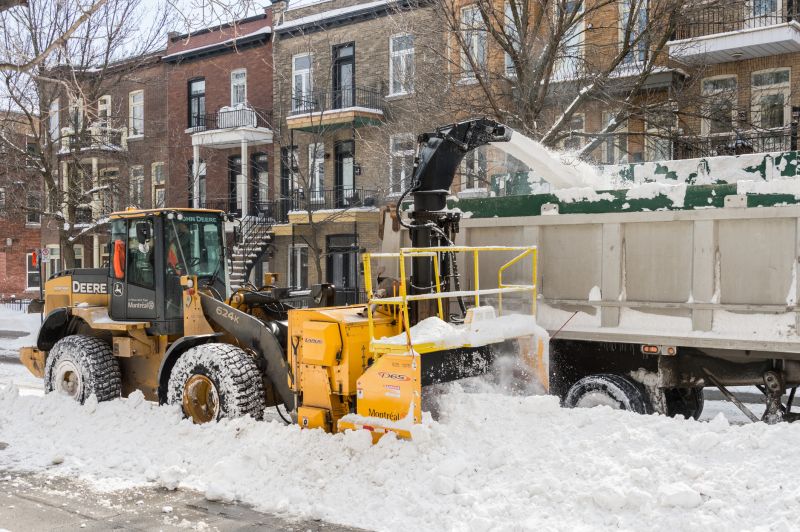 Road Snow Plowing in Long Island, NY
